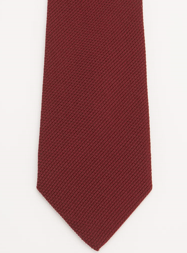 The silk grenadine tie