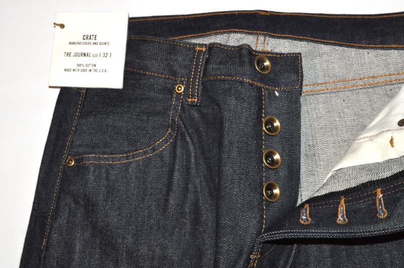 It’s On Ebay - <i>Crate “Journal” raw denim jeans.</i>