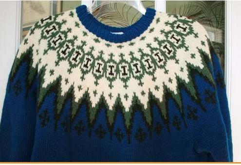 It’s On Ebay: Vintage Norweigan Fair Isle Sweater