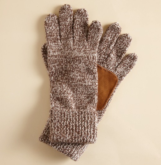 It’s On Sale - Suede-palm Ragg Gloves