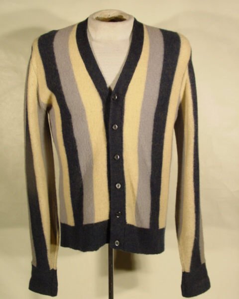 It’s On Ebay - Circa 1950s striped wool cardigan