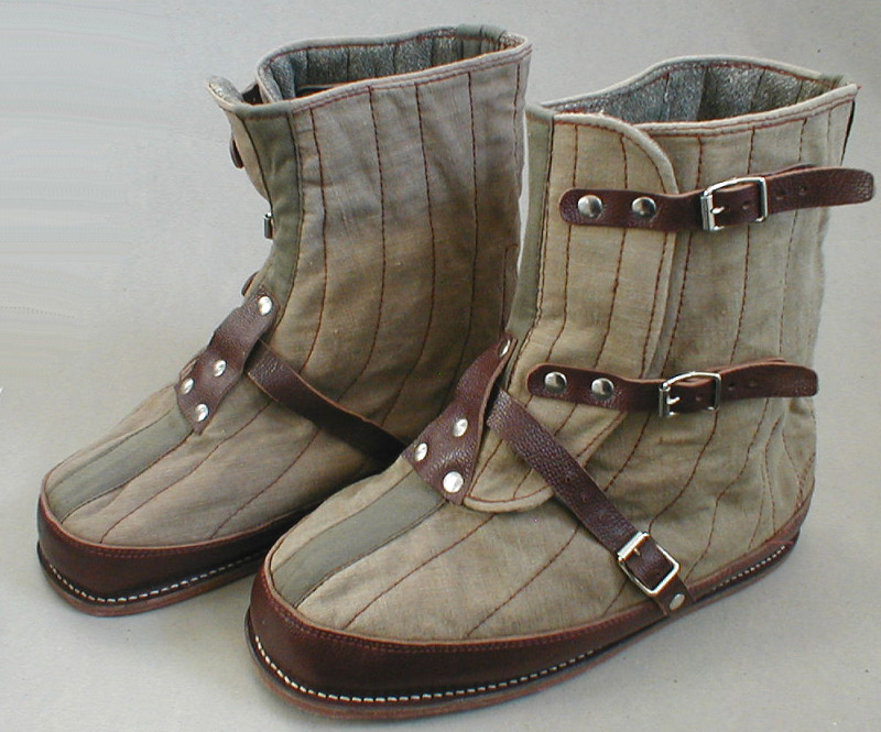 It’s On Ebay Crazy Canvas / Wool Boots