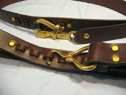 Pelican hook belt from Narragansett Leathers