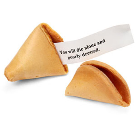Evil fortune cookies