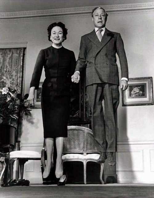 Duke & Duchess of Windsor by Philippe Halsman,1956