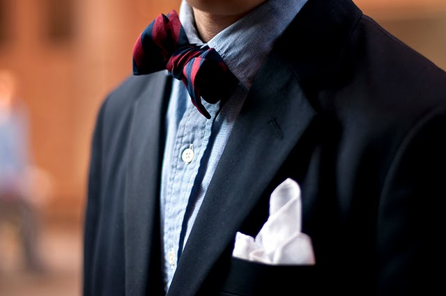 If your bow tie isn’t crooked, you’re not tying it right