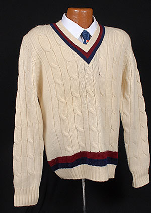 It’s On eBay Brooks Brothers Tennis Sweater