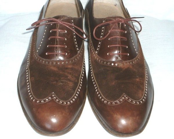 It’s On eBay: Wilkes Bashford Suede and Calf Wingtips