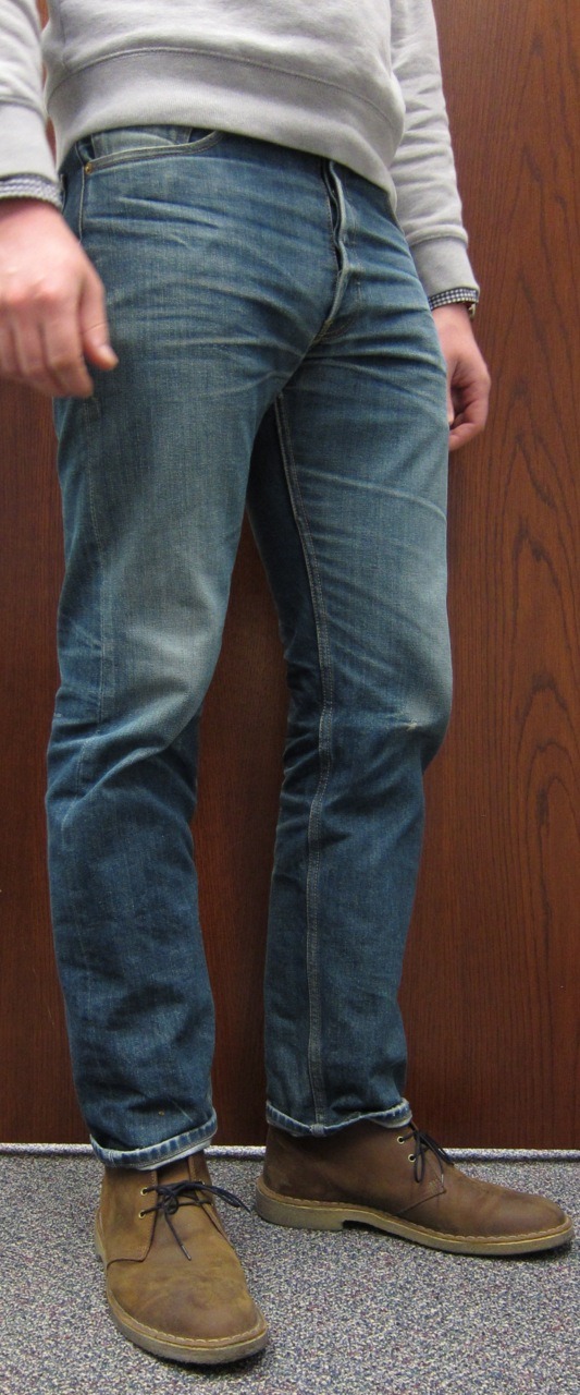 These are shrink-to-fit 501s