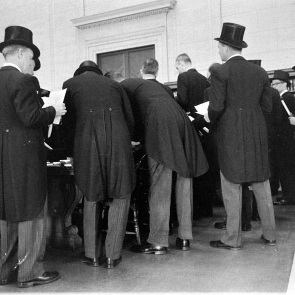 Harvard commencement, 1961