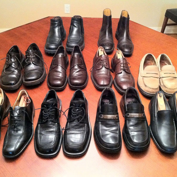 A StyleForum user has posted the transformation of his wardrobe over the course of a year