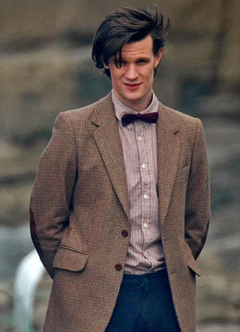 The Chap is reporting that Doctor Who will be wearing… wait for it… Chinese tweed