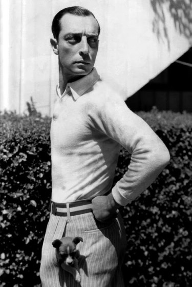 Buster Keaton in “College.”