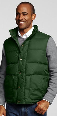 It’s On Sale: Lands’ End Down Vests $18 Shipped