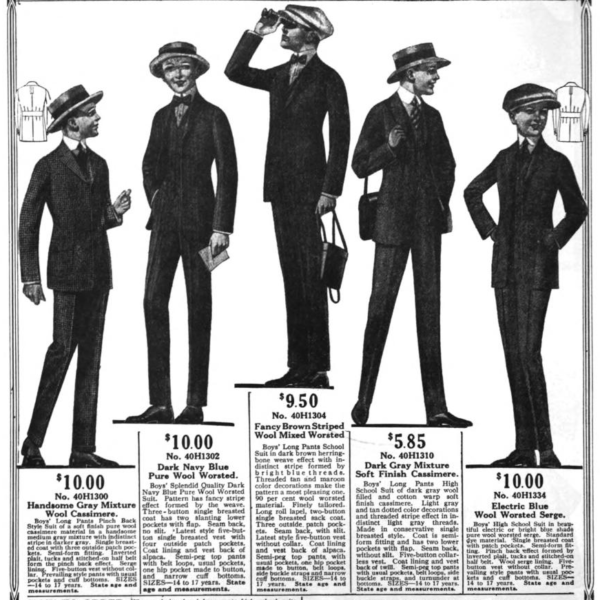 Sears catalogs, published between 1918 and 1920