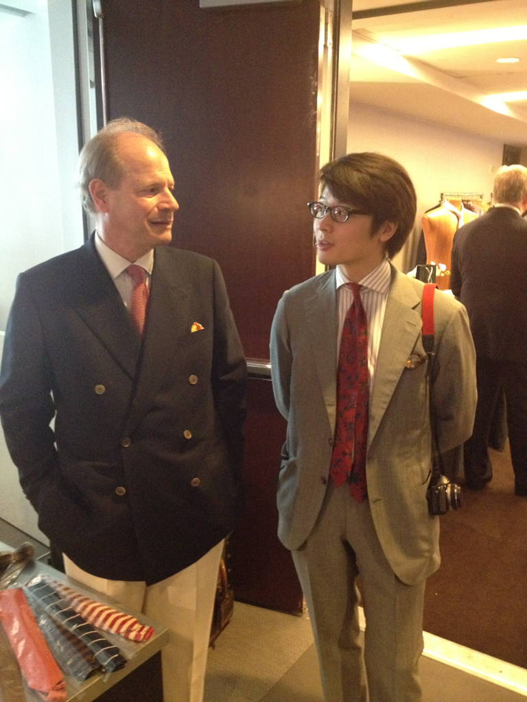 Two of menswear’s sharpest tacks
