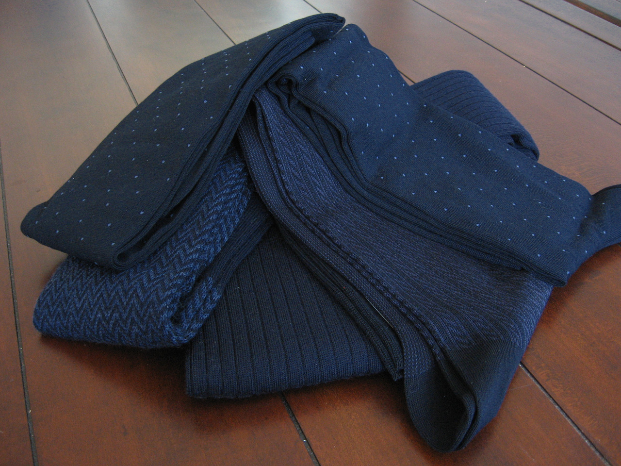 Some New Navy Socks