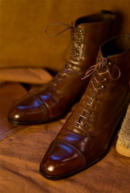 Shell Cordovan for Foul Weather Boots