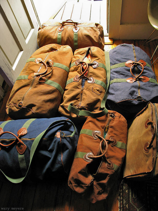 photos of Wary Meyers’ vintage bag collection