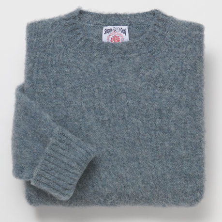 It’s on sale: Shetland crewneck sweaters