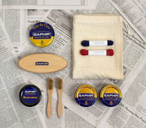 Saphir Shoe Polishing Kit for $45