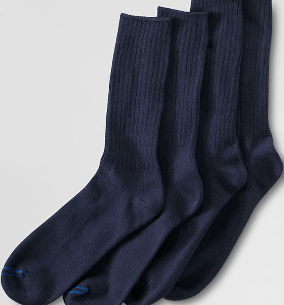 Unsolicited Endorsement: Lands’ End Crew Socks