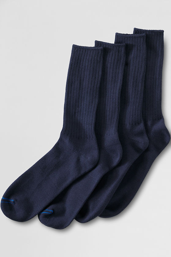 Unsolicited Endorsement: Lands’ End Crew Socks