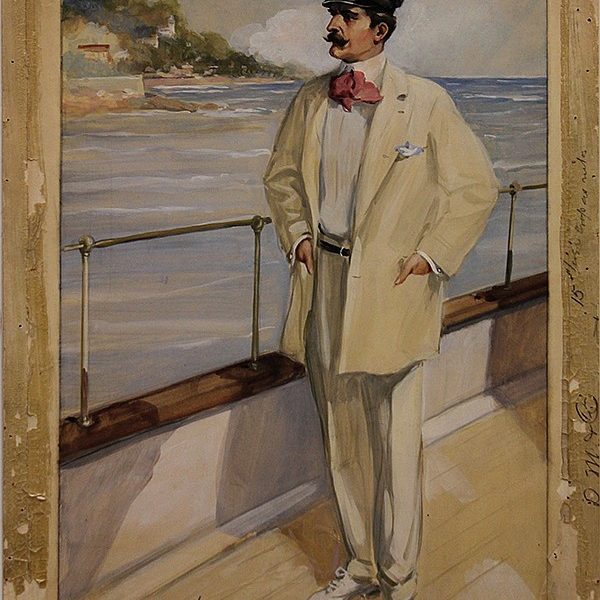“The Yachtsman”, Illustration by Martin Justice