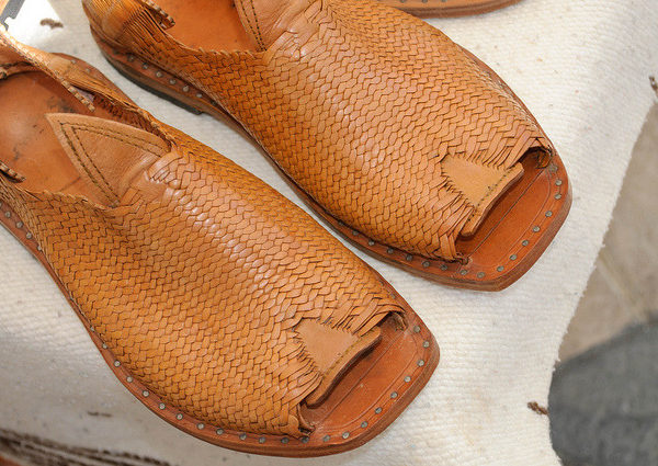 Handmade huaraches from Jocotepec