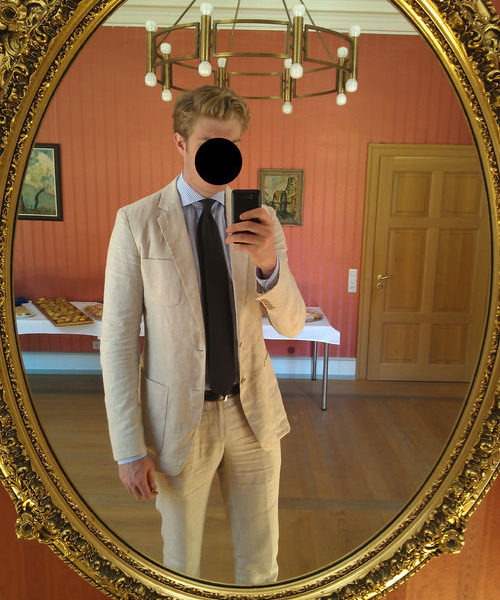 Real People: Summer Linen Suit