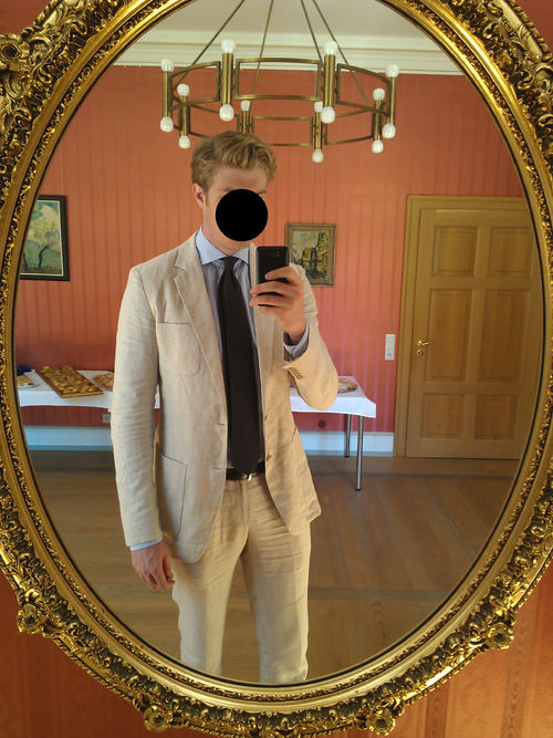 Real People: Summer Linen Suit