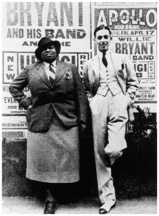 semi-open lesbianism and women wearing men’s clothes in the world of 1920s blues belters