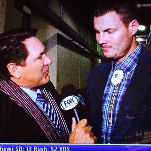 I didn’t see this conversation between a FOX Sports reporter and Philip Rivers