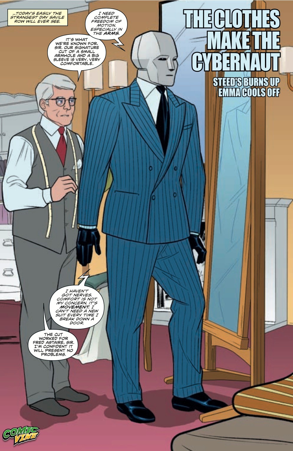 Mister Crew found a strange comic