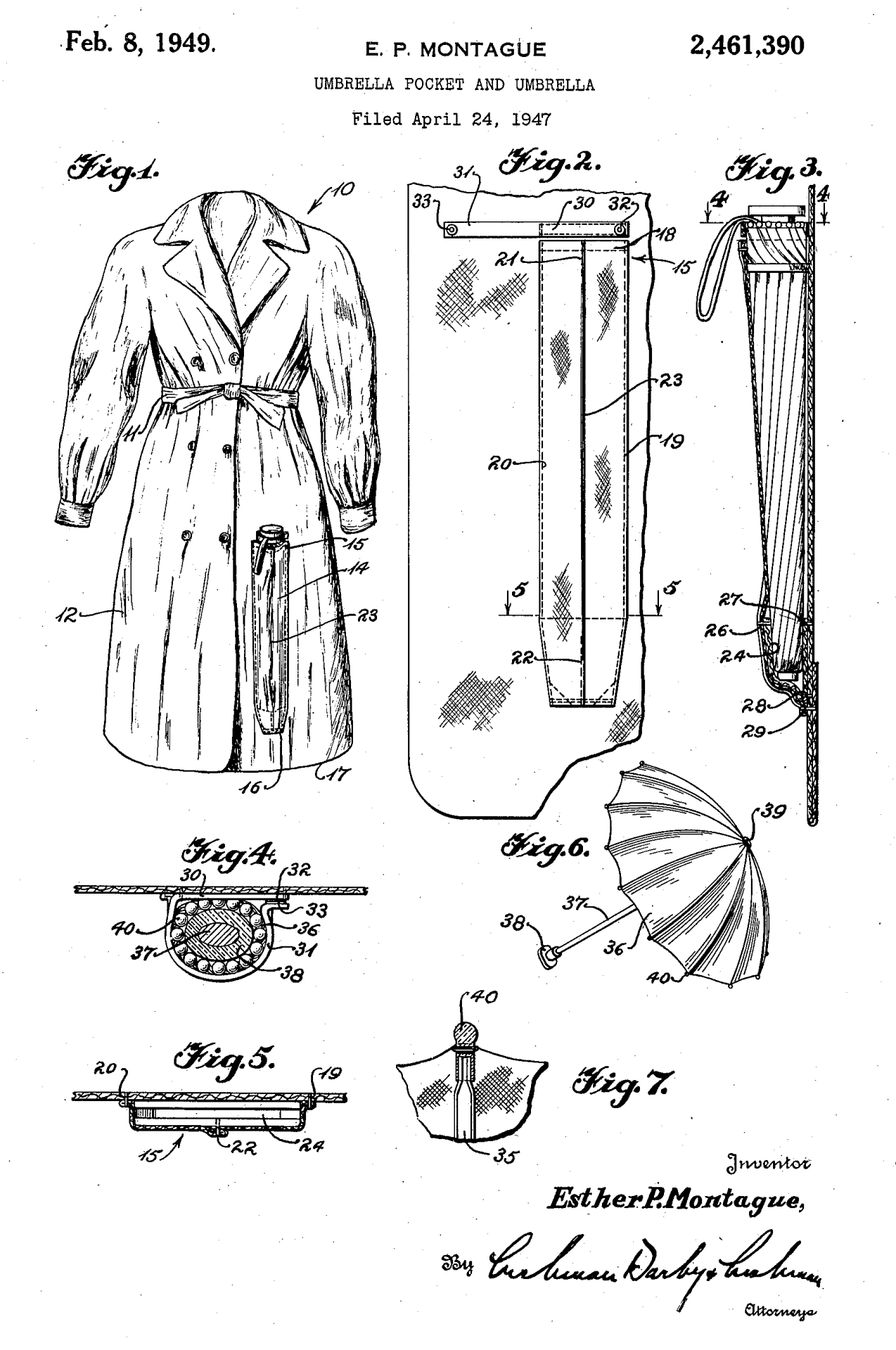 Umbrella Pockets