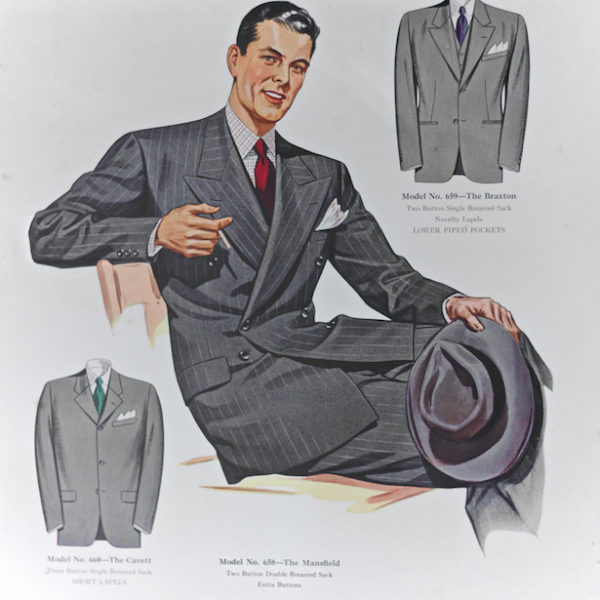 Cool scans of menswear illustrations