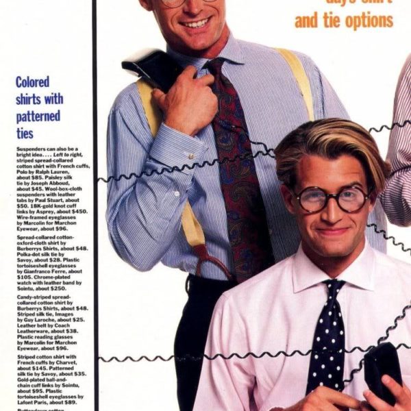 These Phones Are Horribly Dated; These Shirt/Tie Combinations Are Not