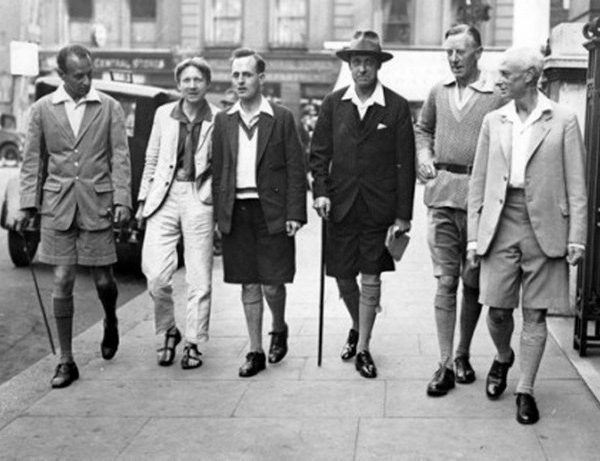 The History of Men’s Right to Wear Shorts