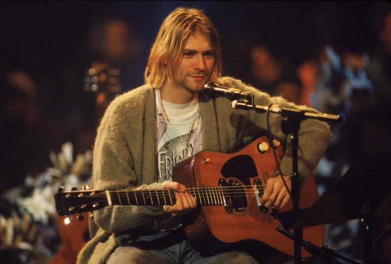 Morbid Mohair: Own Kurt Cobain's “Unplugged” Cardigan – Put