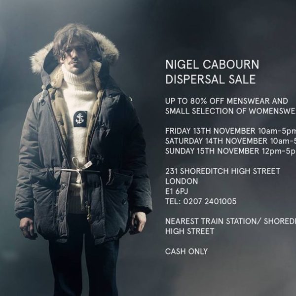 Nigel Cabourn Warehouse Sale