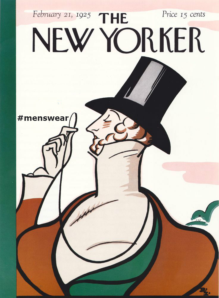 The New Yorker on the Cause and Effect of #menswear