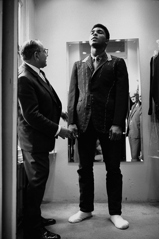 The story behind Muhammad Ali’s first bespoke suit