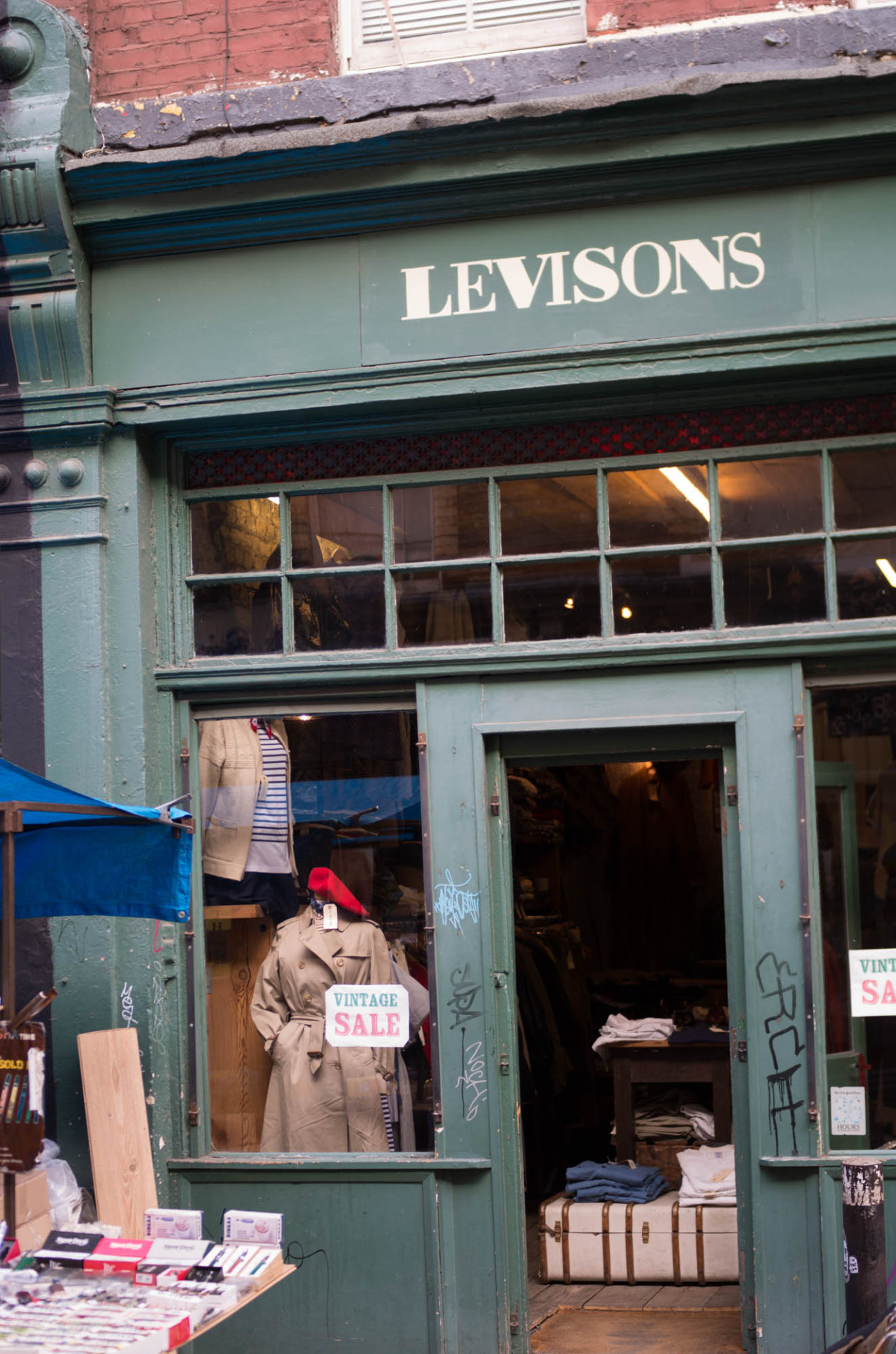 Vintage Menswear in London: Levison’s