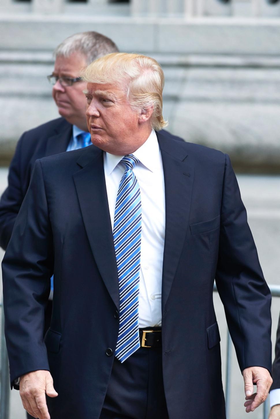 What’s Up with Donald Trump’s Suits?
