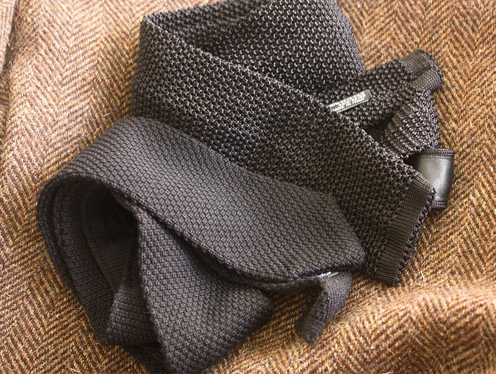 Wool Knit Ties for Fall