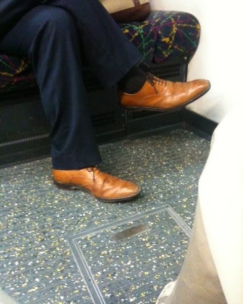 Stop Wearing Tan Shoes with Dark Suits