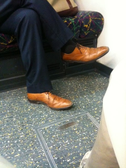 Stop Wearing Tan Shoes with Dark Suits