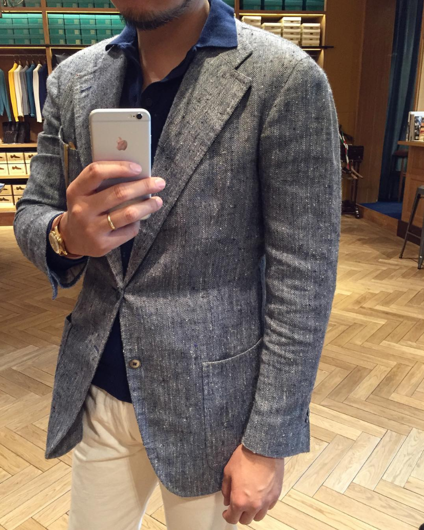 Mens silk sport coat store