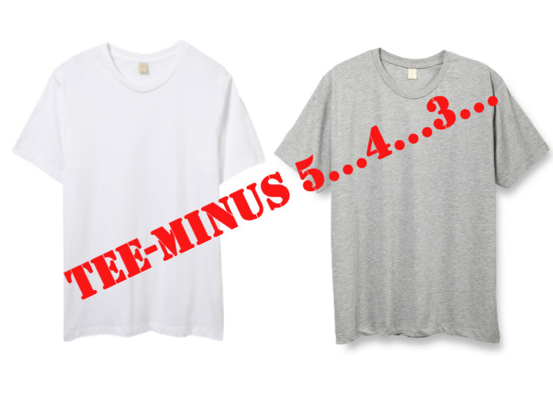 Summer of White Tees Ends @ 12:00pm PST on <strong>June 5th</strong>