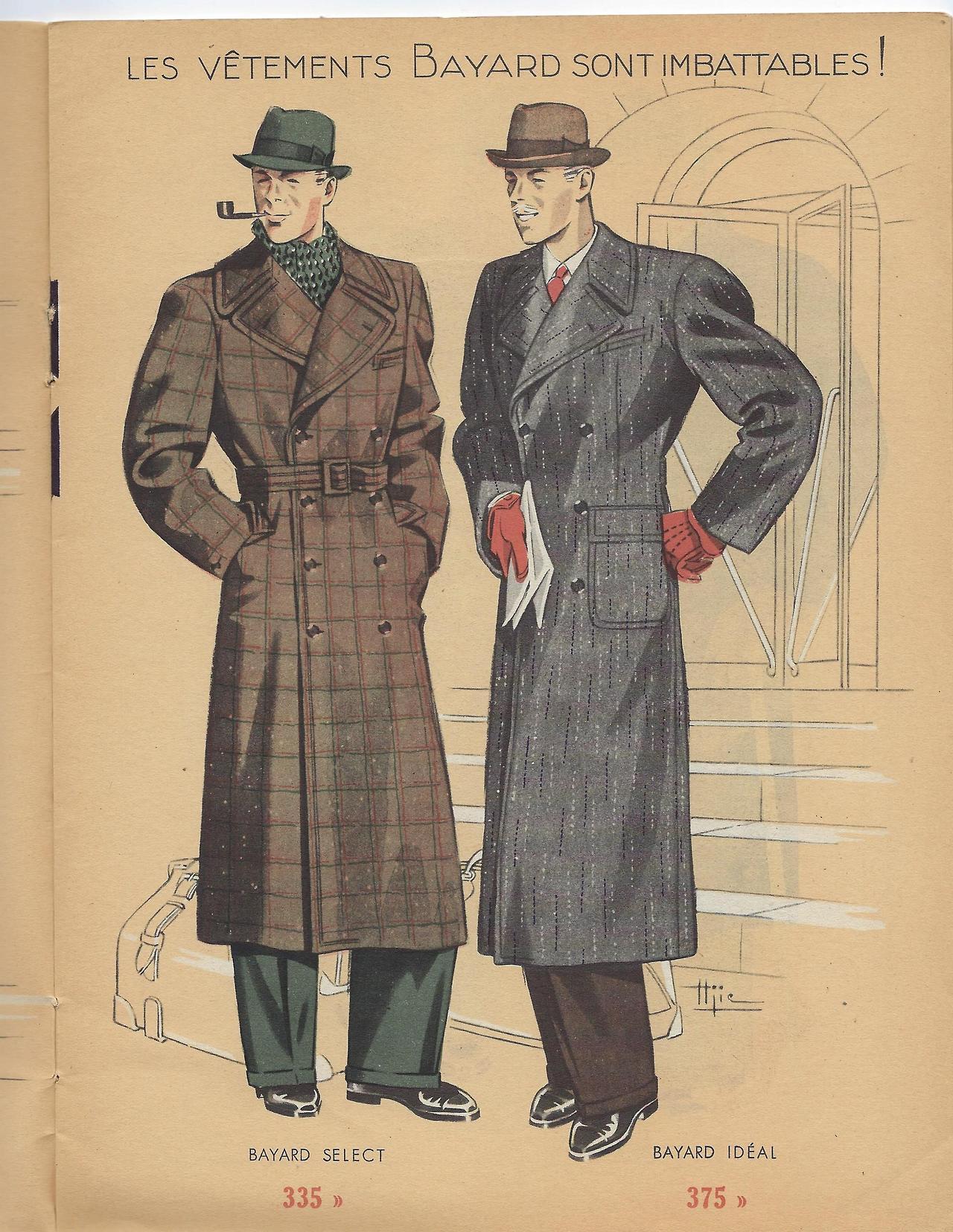 Bayard in the 1930s: Outerwear